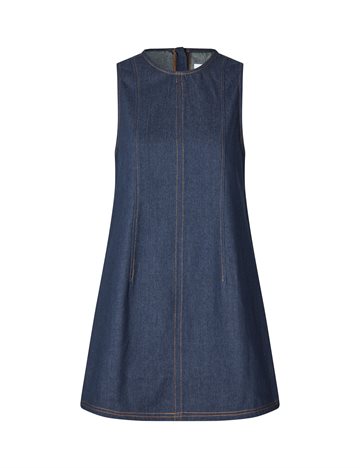 Global Funk -  Libby Dress - Dark Unwashed Denim